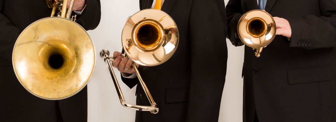 Trichter von Trompete, Posaune und Horn